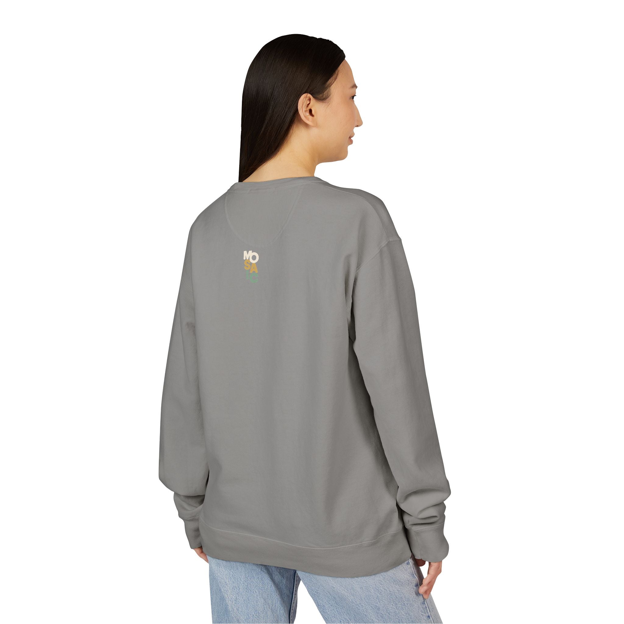 Mosaic Crewneck - Gray