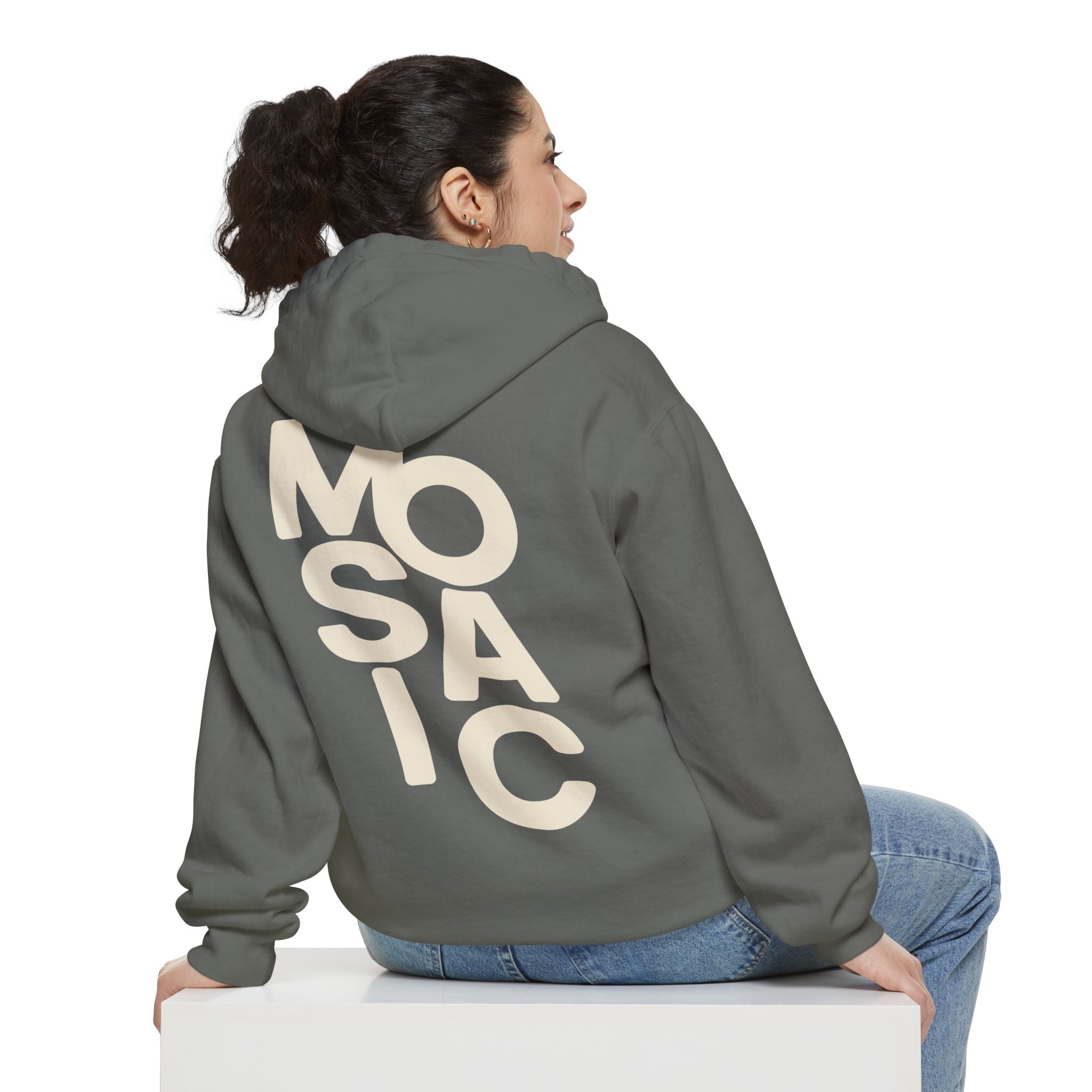 Mosaic Hoodie - Gray