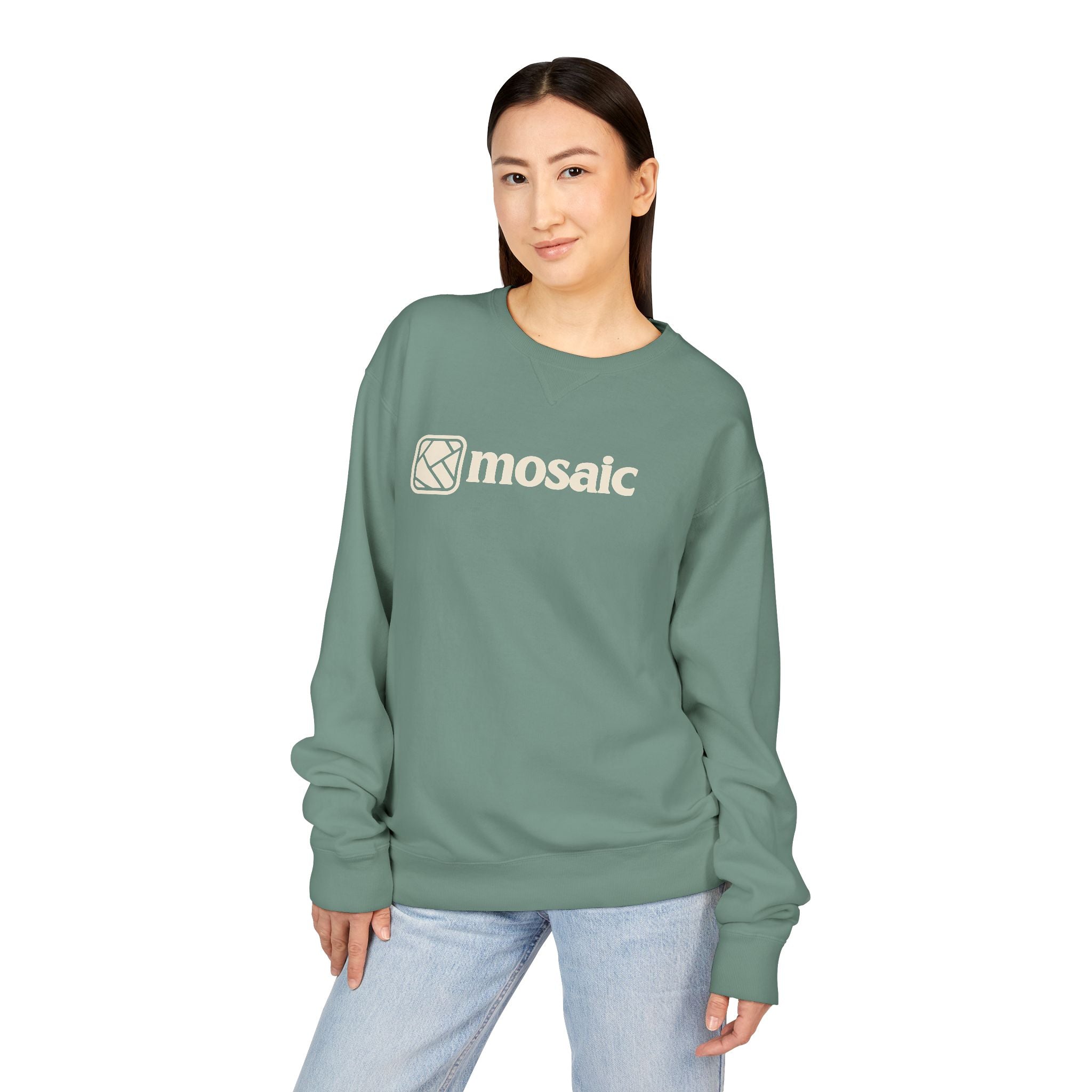 Mosaic Premium Crewneck - Green