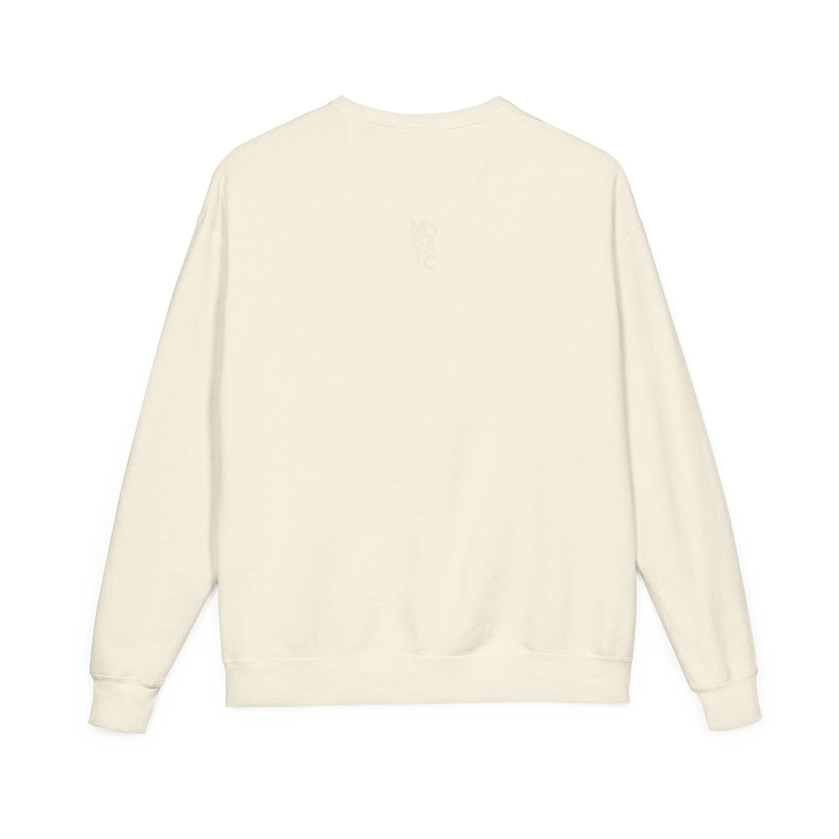 Mosaic Premium Crewneck | Creme