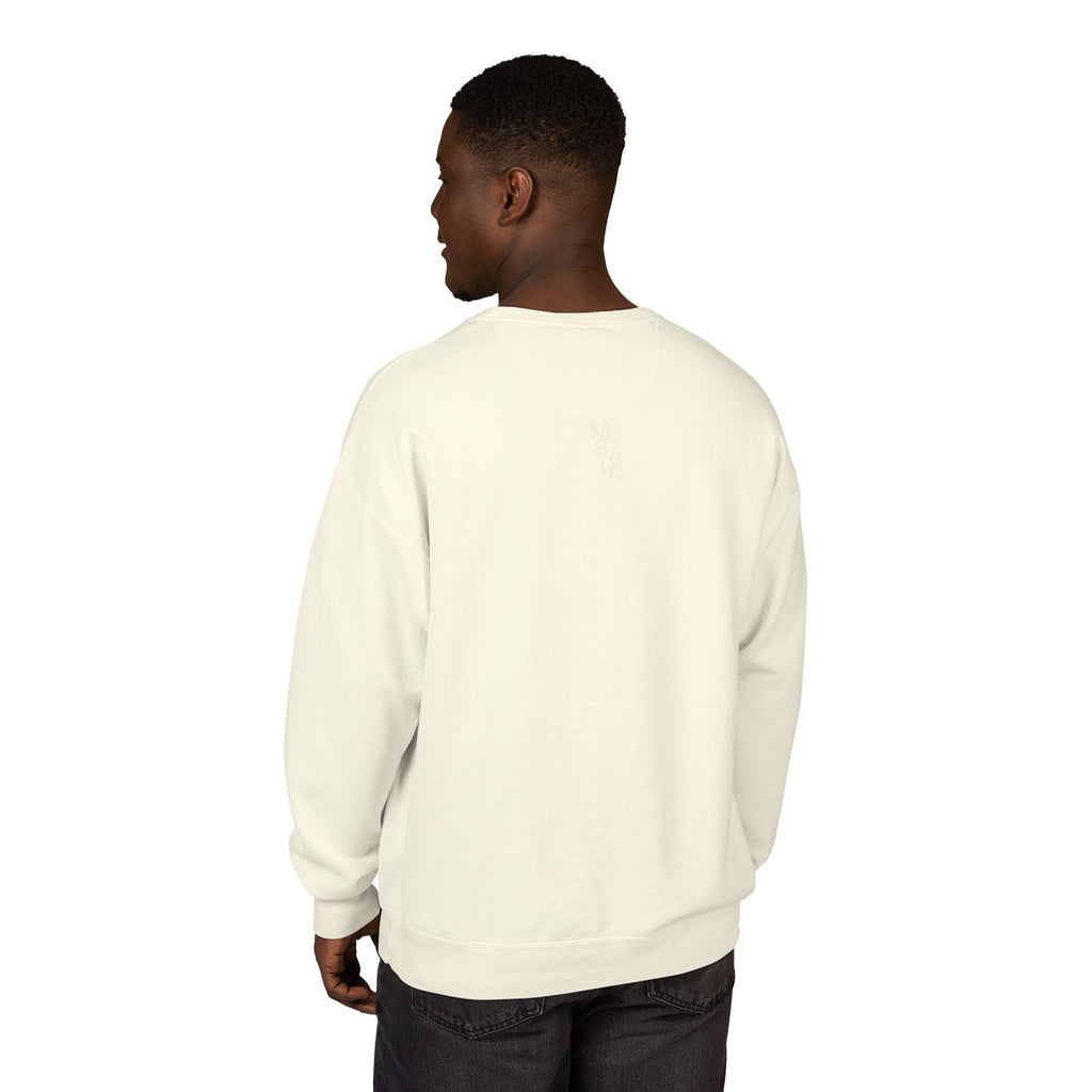Mosaic Premium Crewneck - Creme