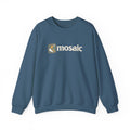 Mosaic Crewneck — Blue