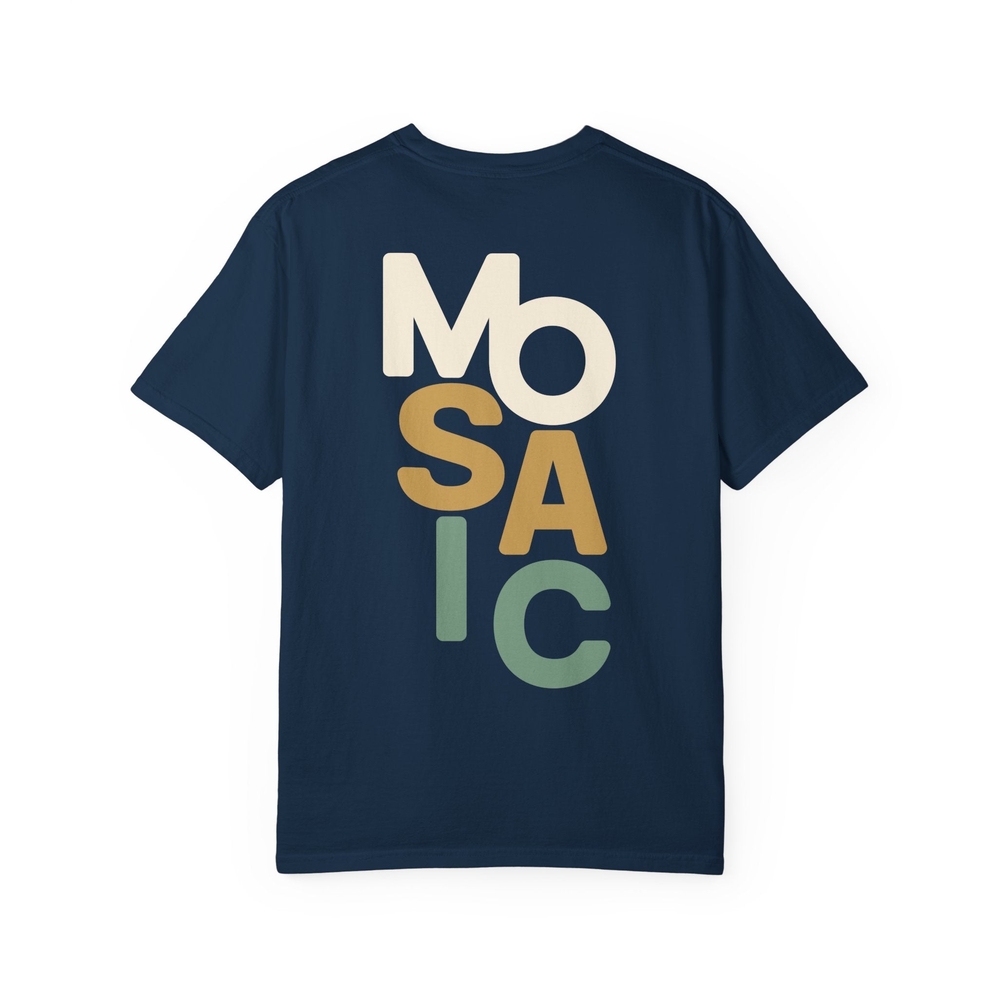 Mosaic Unisex T-Shirt - Blue