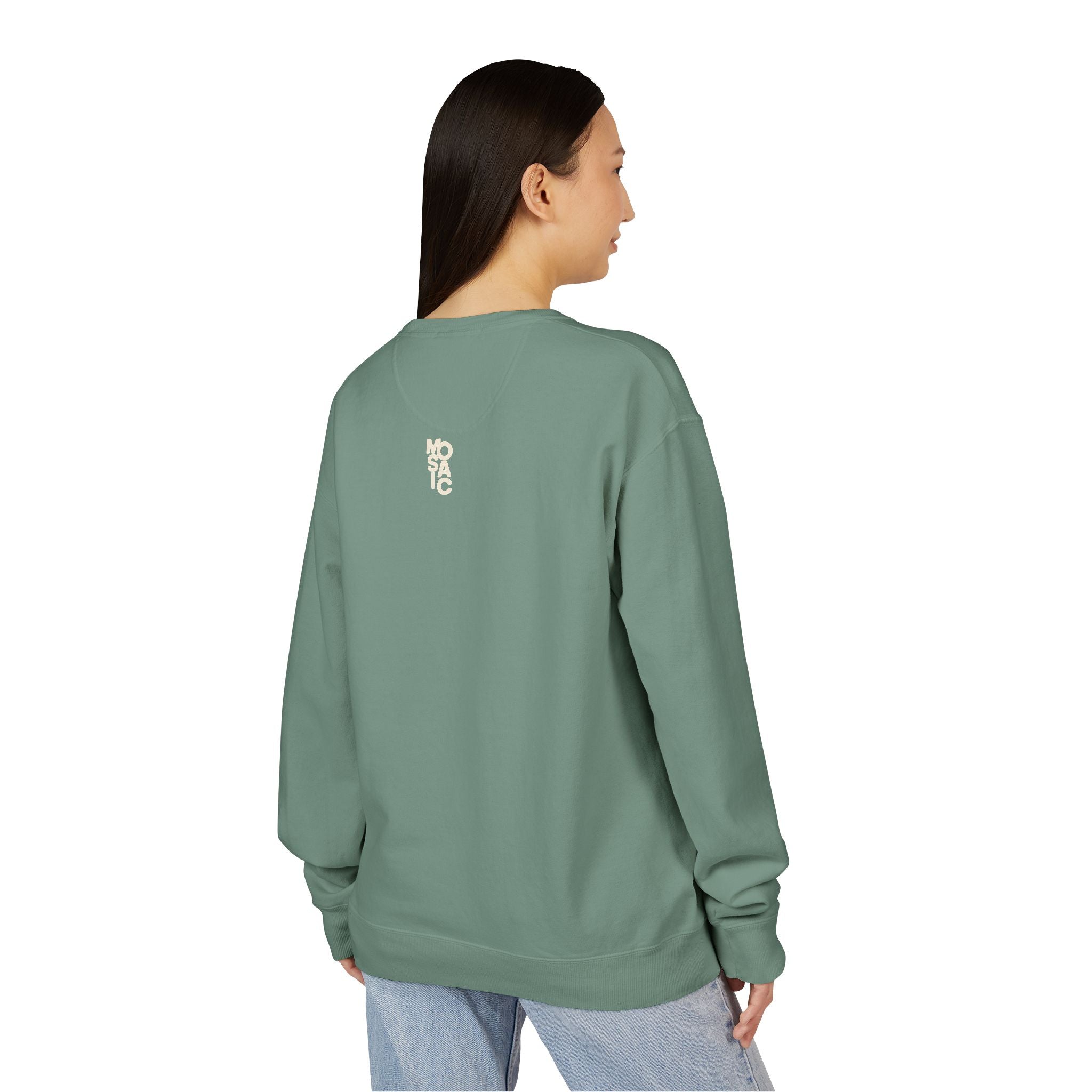 Mosaic Premium Crewneck - Green