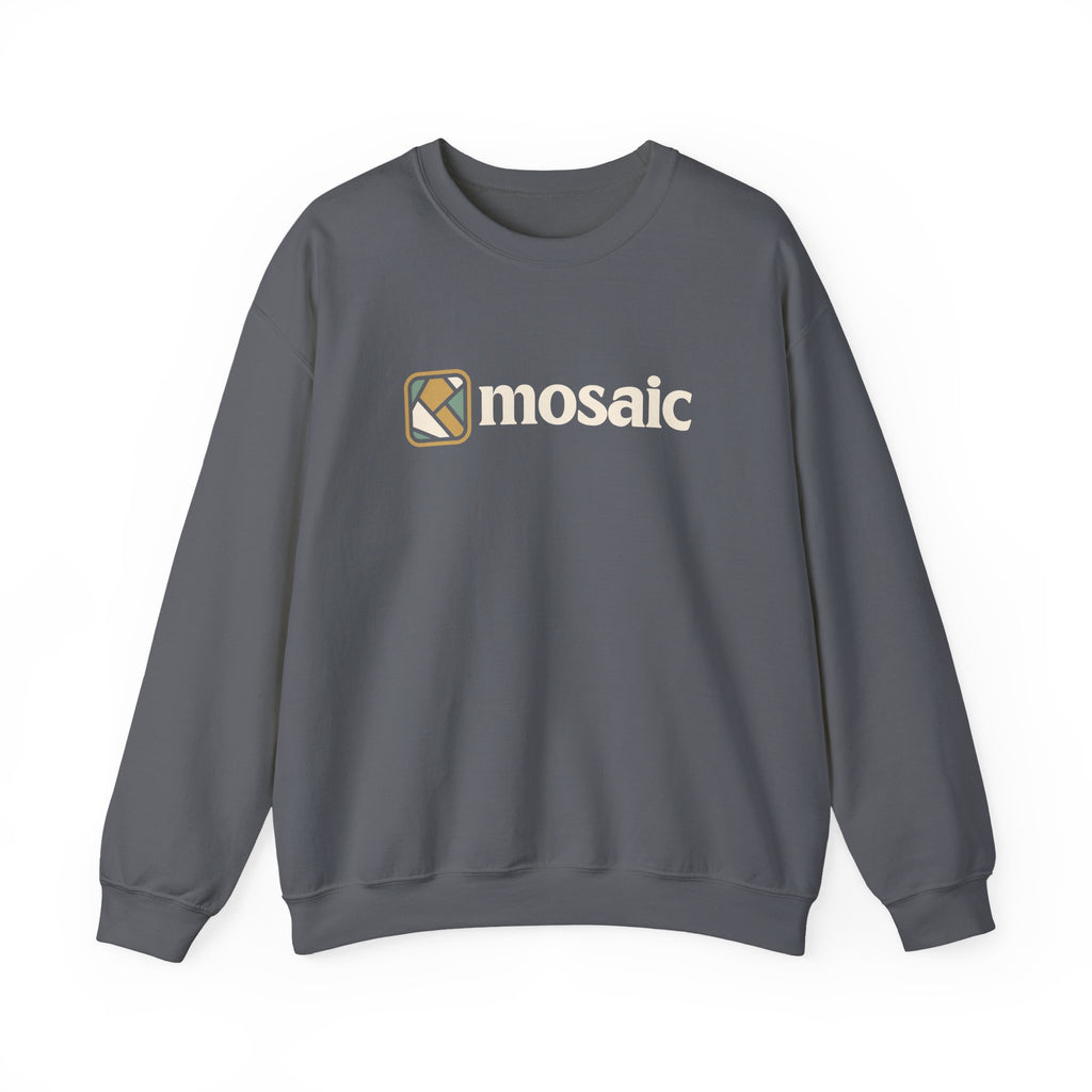 Mosaic Crewneck | Gray