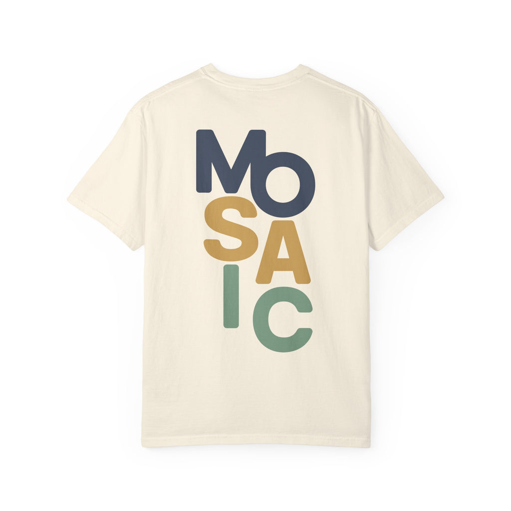 Mosaic Unisex T-Shirt - Creme