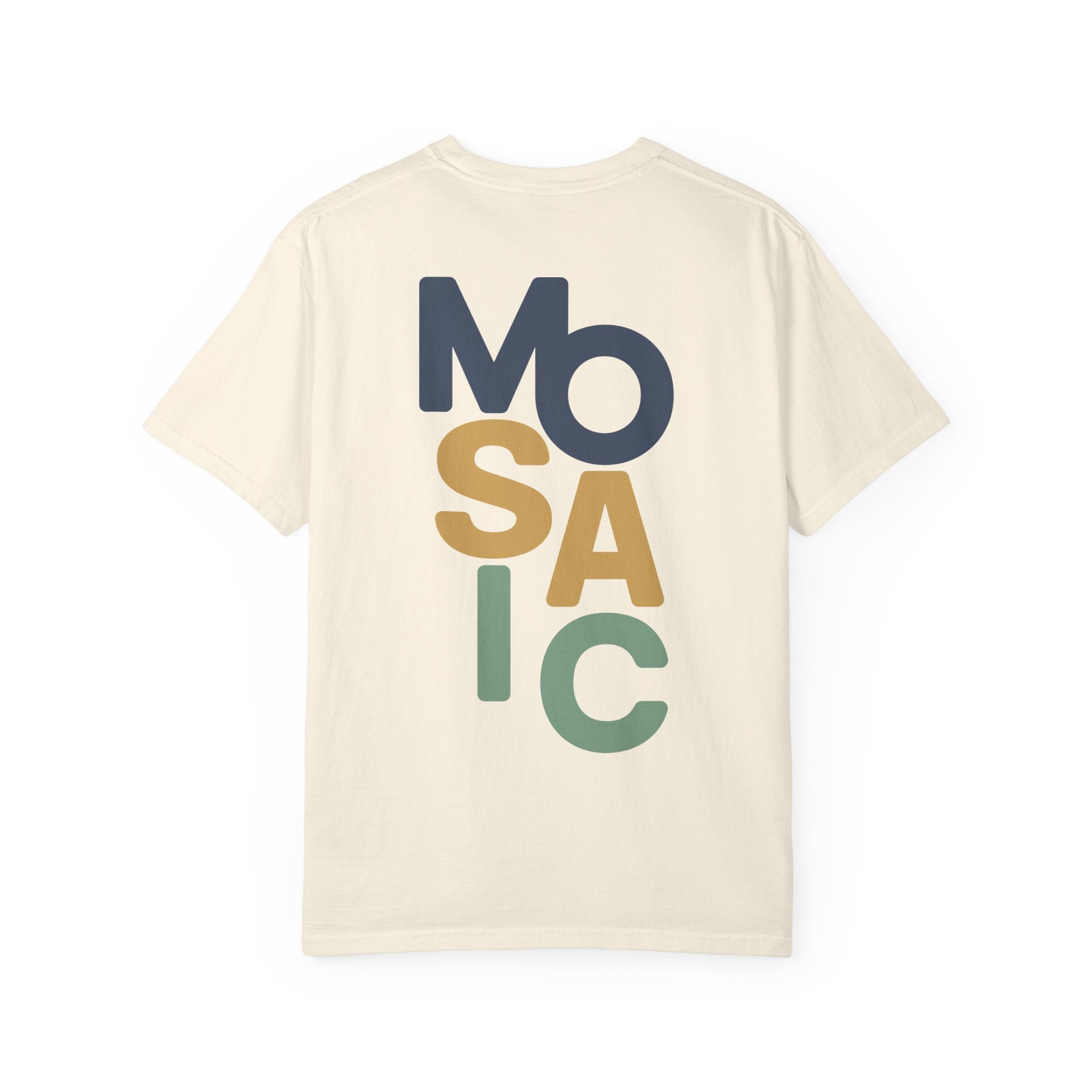 Mosaic Unisex T-Shirt - Creme
