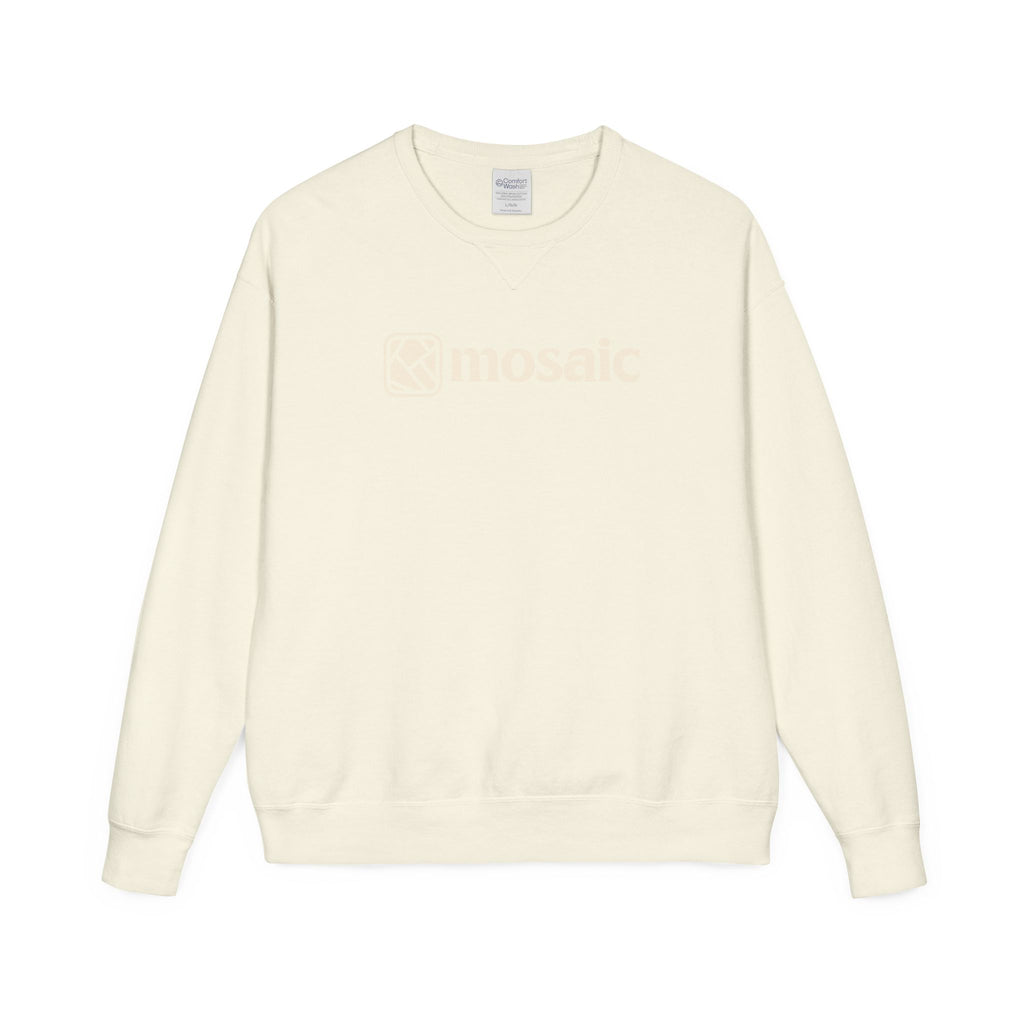 Mosaic Premium Crewneck - Creme