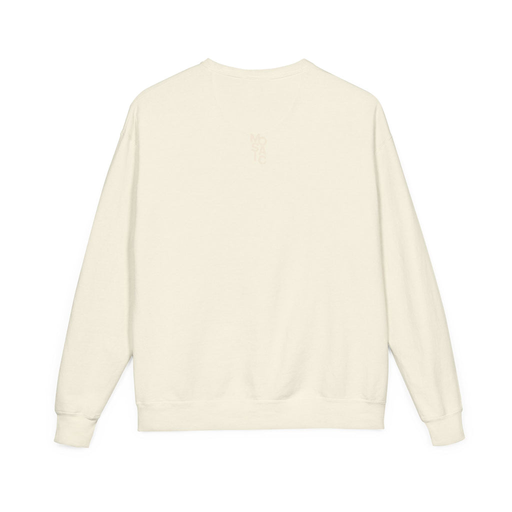 Mosaic Premium Crewneck - Creme