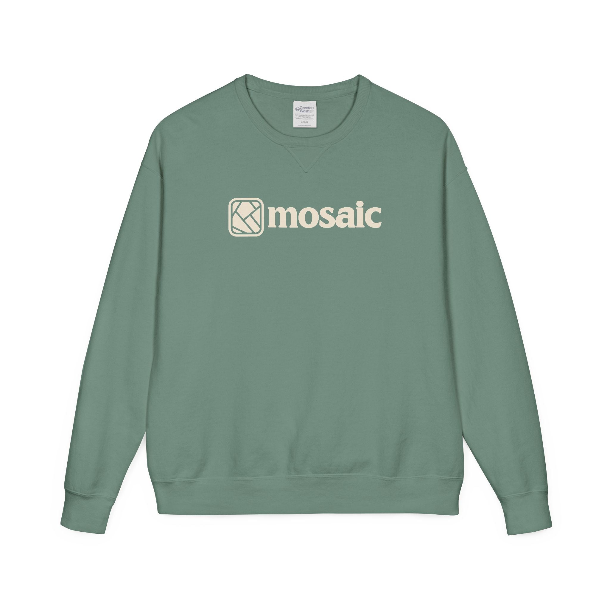 Mosaic Premium Crewneck - Green